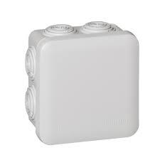 Boîte de dérivation 80x80 mm avec embouts - Legrand
