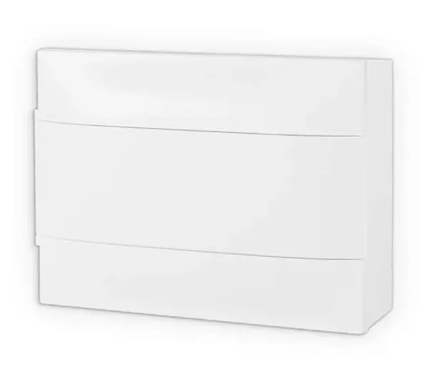 Coffret encastré 12 modules, porte blanche - Legrand