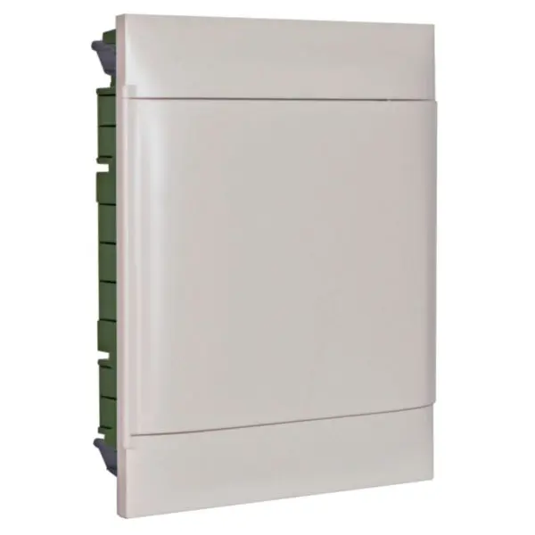 Coffret encastré 36 modules, porte blanche - Legrand