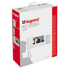 EntryLevel video door phone kit, 7'' screen with handset - Legrand