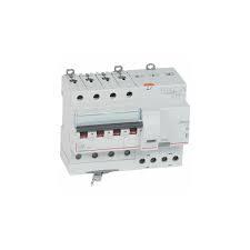 Disjoncteur différentiel DX³ 4P 40A courbe C 6 kA, 300mA type AC, 7 modules - Legrand