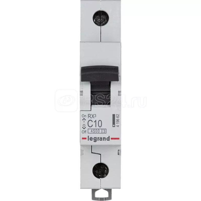 Disjoncteur RX³ 1P 10A courbe C 4,5 kA - Legrand