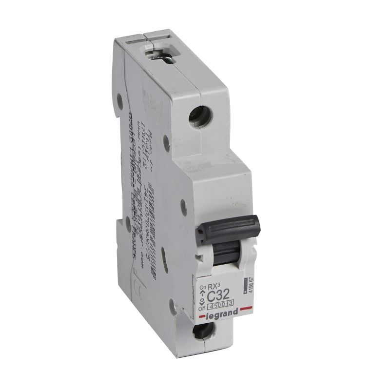 Disjoncteur RX³ 1P 32A courbe C 4,5 kA - Legrand