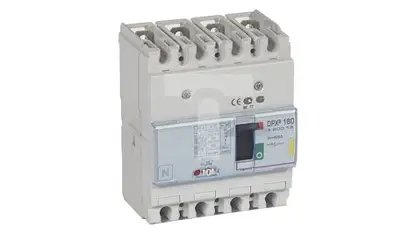 Disjoncteur DPX³ 160 magnétothermique 4P 63A 16 kA - Legrand