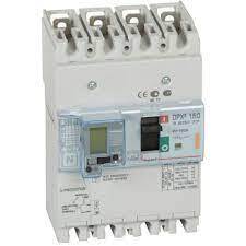 Disjoncteur DPX³ 160 magnétothermique différentiel 4P 160A 25 kA - Legrand