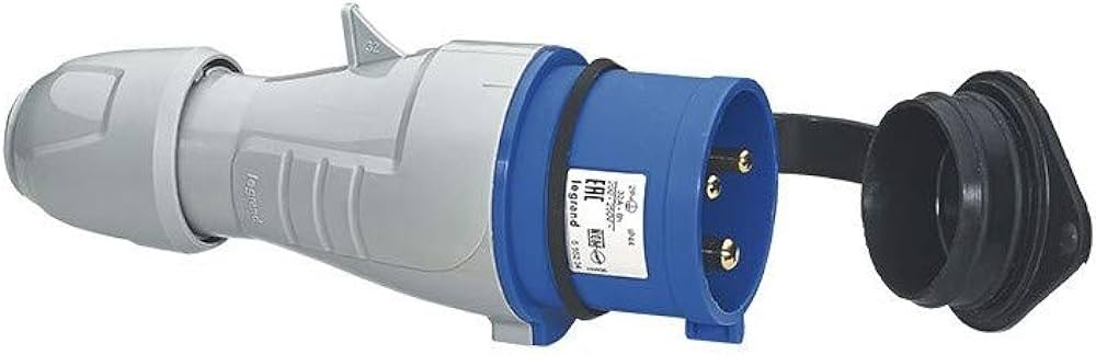 Industrial plug 32A 2P+E 230V IP44 - Legrand
