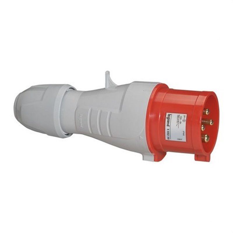 Fiche industrielle 32A 3P+T 415V IP44 - Legrand