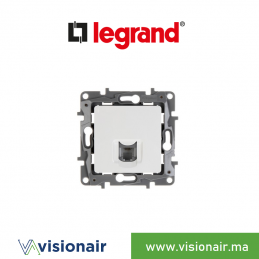 RJ11 socket white, Niloé range - Legrand