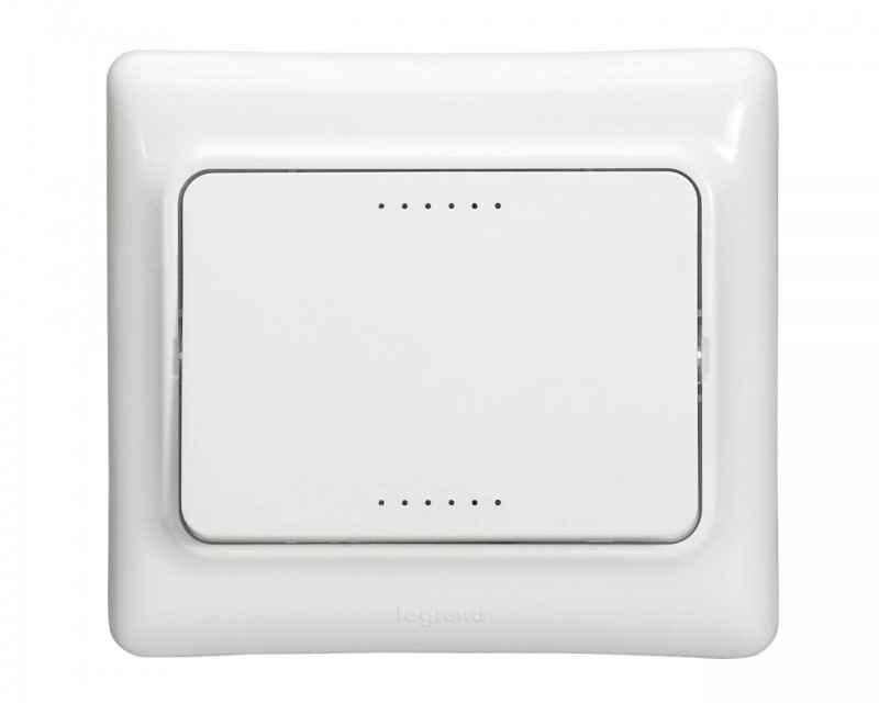 Interrupteur va-et-vient 10A blanc - Legrand