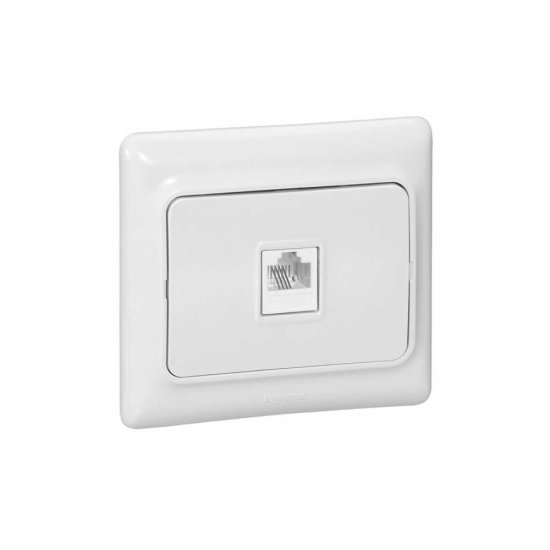 Prise RJ11 blanc - Legrand