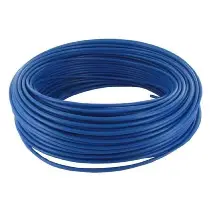 Rigid wire 1x4 mm² blue