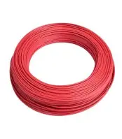 Rigid wire 1x4 mm² red