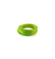 Rigid wire 1x6 mm² green/yellow
