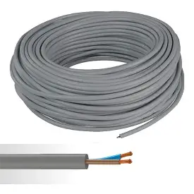 Flexible cable 2x1.5 mm² (100 m roll)