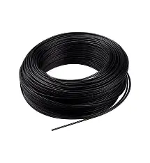Fil rigide 1x1,5 mm² noir (rouleau 100 m) - Nexans