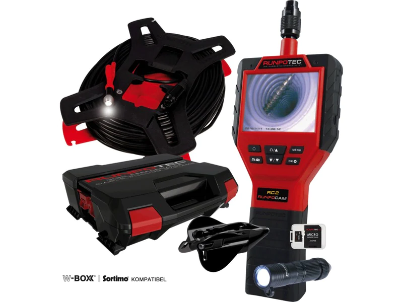 Multifunction inspection camera Runpocam RC2, 50 m - Runpotec