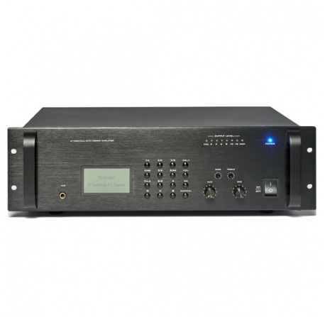 Mixer amplifier 350W, 8 inputs, 100V, 19'' rack 3U - Rondson