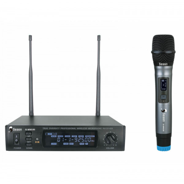 Ensemble UHF double, 2 micros main, synchronisation IR - Rondson