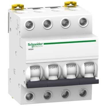 Miniature circuit breaker Acti9 iK60N 4P 32A C curve 6 kA - Schneider