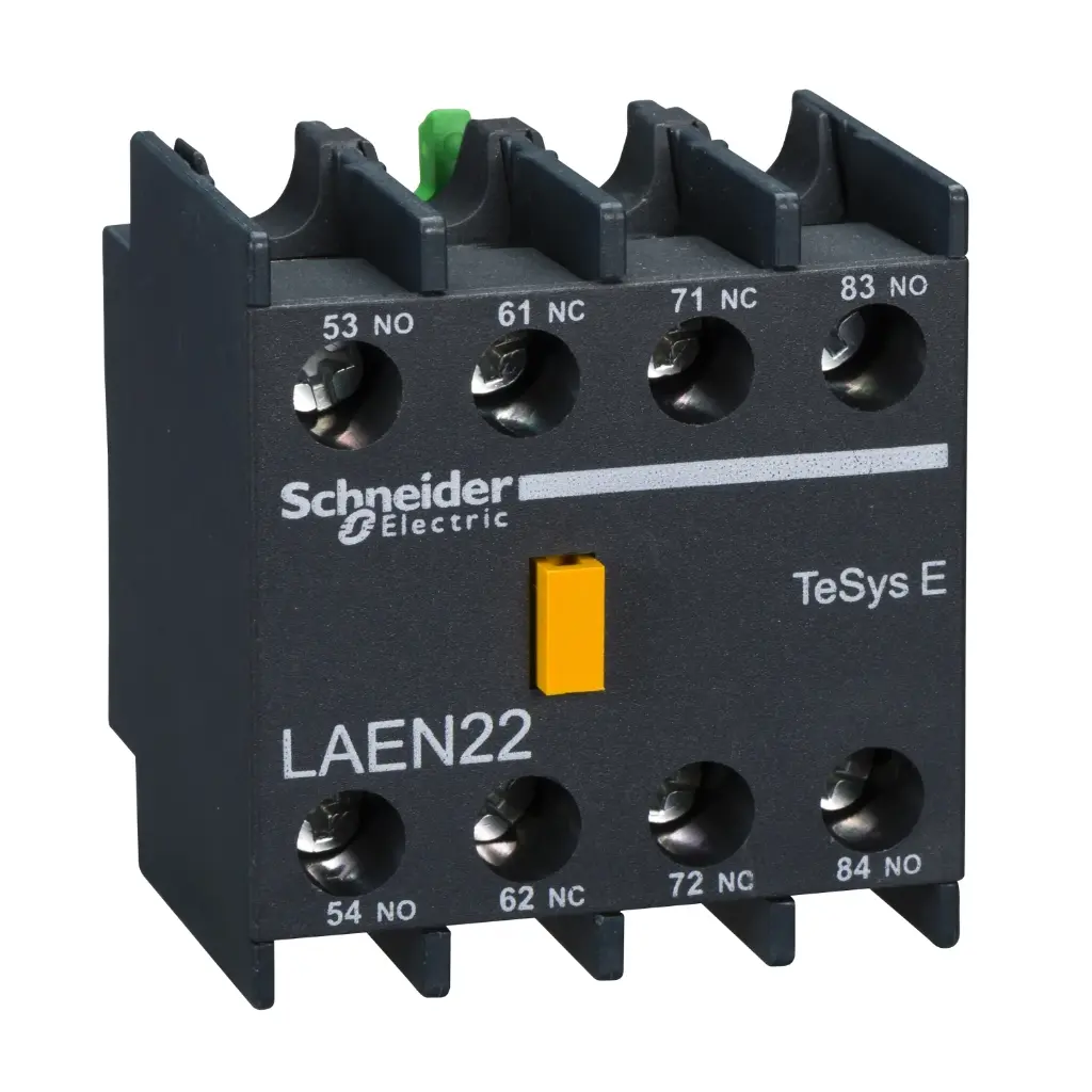 Contact auxiliaire frontal EasyPact TVS 2NO+2NF - Schneider