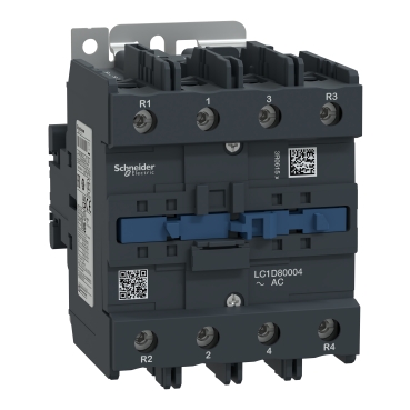 Contacteur TeSys D 80A 4P, bobine 230V - Schneider
