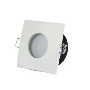 Support de spot GU10 carré, blanc - V-TAC