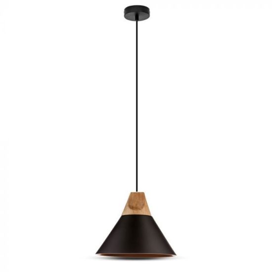 Aluminium pendant, black - V-TAC