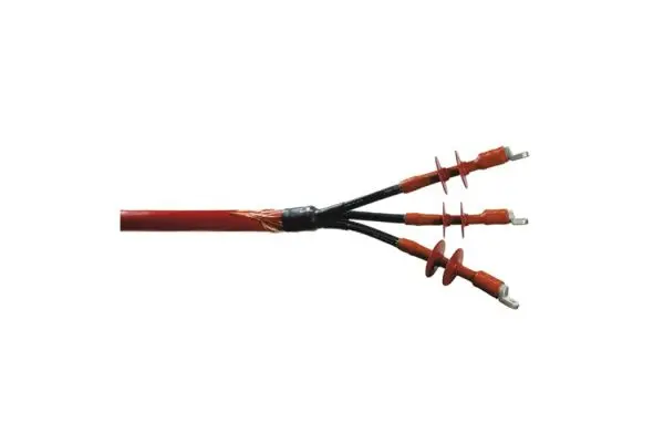 Extrémité tripolaire extérieure CHE-3F(A) 36 kV, 50-150 mm², pour câbles à isolation synthétique - Cellpack