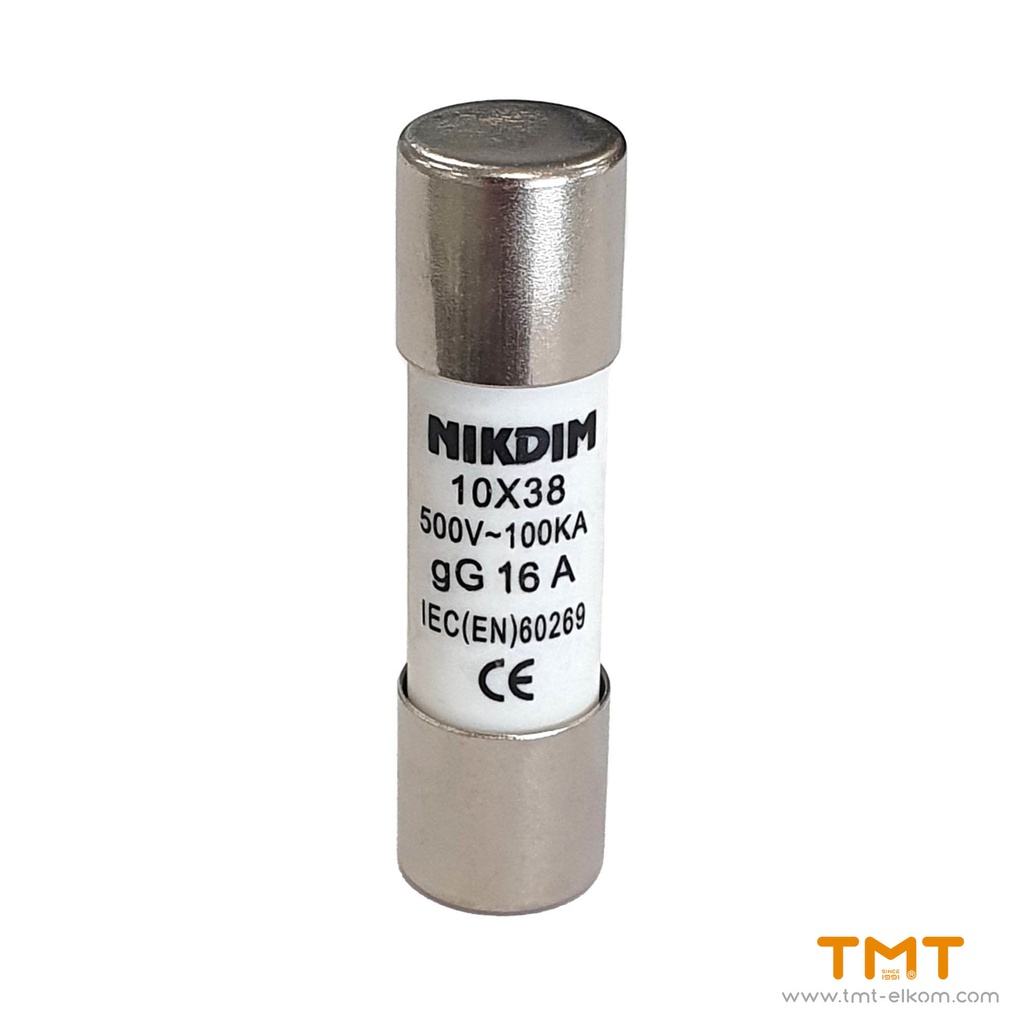 Fusible cylindrique 10x38 25A - Andeli