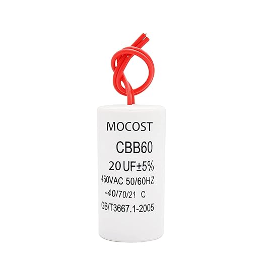 Run capacitor 20 µF 450V - Andeli