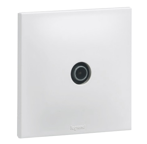 Prise TV mâle étoile, blanc, gamme Urbano - Legrand