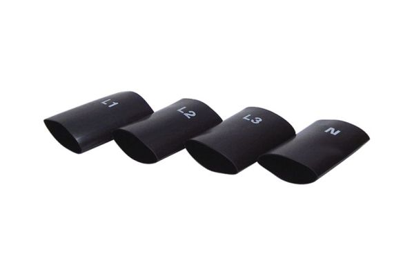 Gaine thermorétractable paroi moyenne sans adhésif, avec repérage conducteur, SR2/LK 150-500 - Cellpack