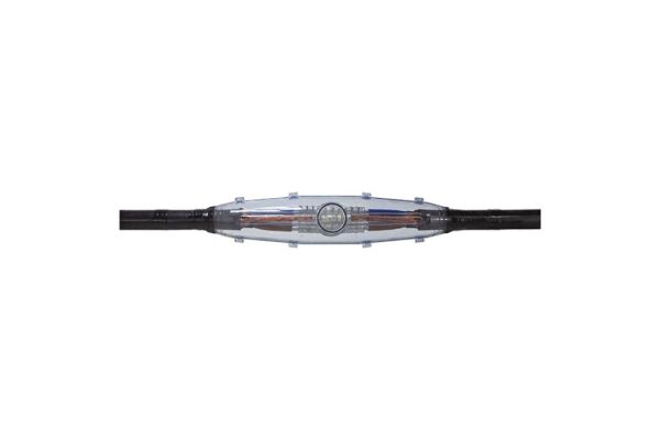 Jonction droite à résine coulée type M16, avec résine EG - Cellpack