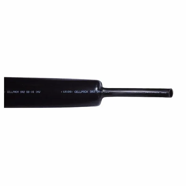 Gaine thermorétractable paroi moyenne sans adhésif SR2 56-16/1000 - Cellpack