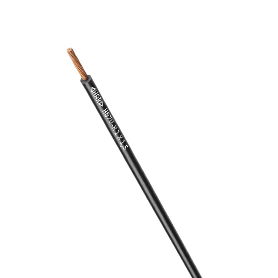 Fil souple H07V-K 1x35 mm² noir - Top Cable