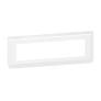 Plaque Mosaic 8 modules, blanc - Legrand