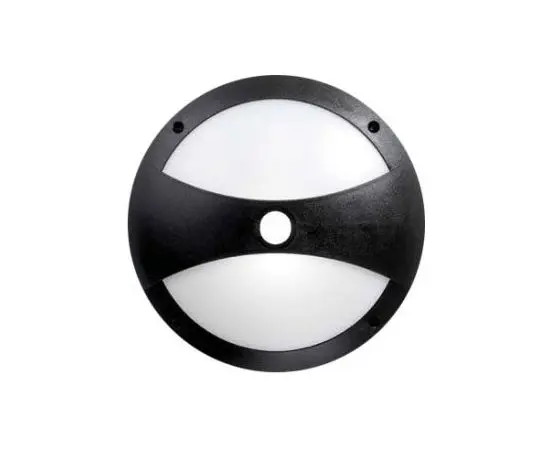 Applique extérieure Lucia GD noir, diffuseur opale, E27 - Fumagalli