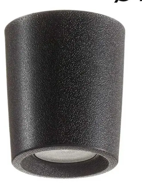 Applique extérieure Livia 90 noir, diffuseur dépoli, LED GU10 6W CCT - Fumagalli