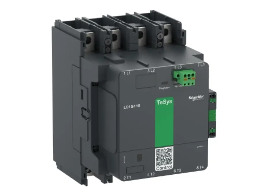 Contacteur TeSys Giga 225A 3P, commande 100-250V CA/CC - Schneider