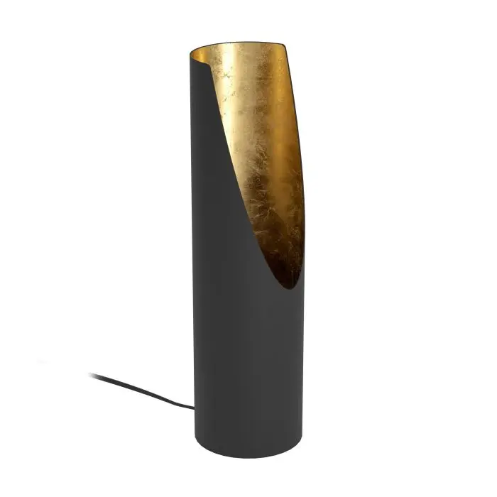 Lampe à poser GU10 noir/doré Prebone - Eglo
