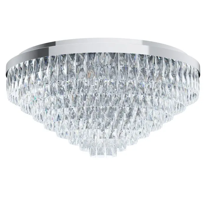 Plafonnier 16 lampes E14 chrome/cristaux Valparaiso 1 - Eglo