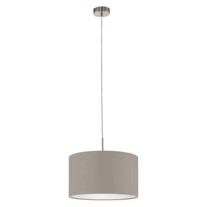 Suspension Ø380 nickel mat/blanc Pasteri - Eglo