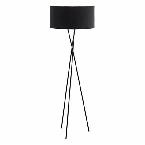 Lampadaire noir/cuivre noir Fondachelli - Eglo