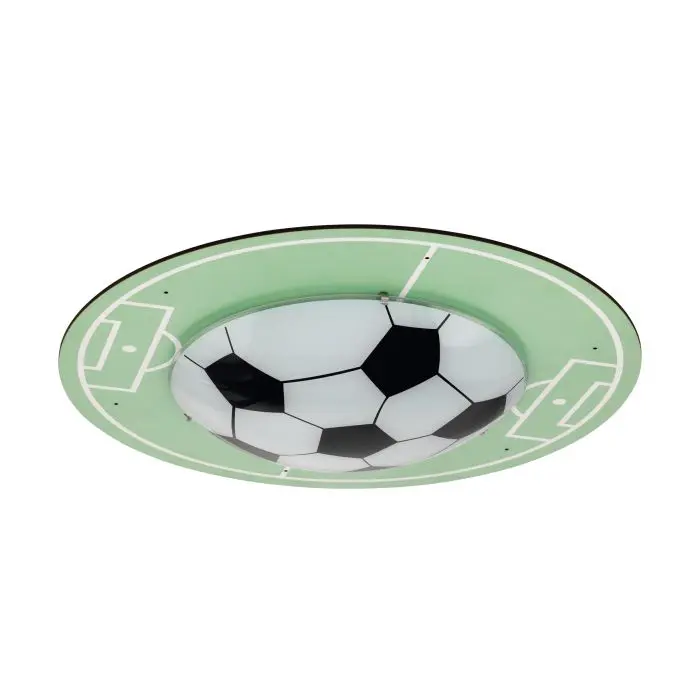 Plafonnier 1 lampe E27 décor terrain de football Tabara - Eglo