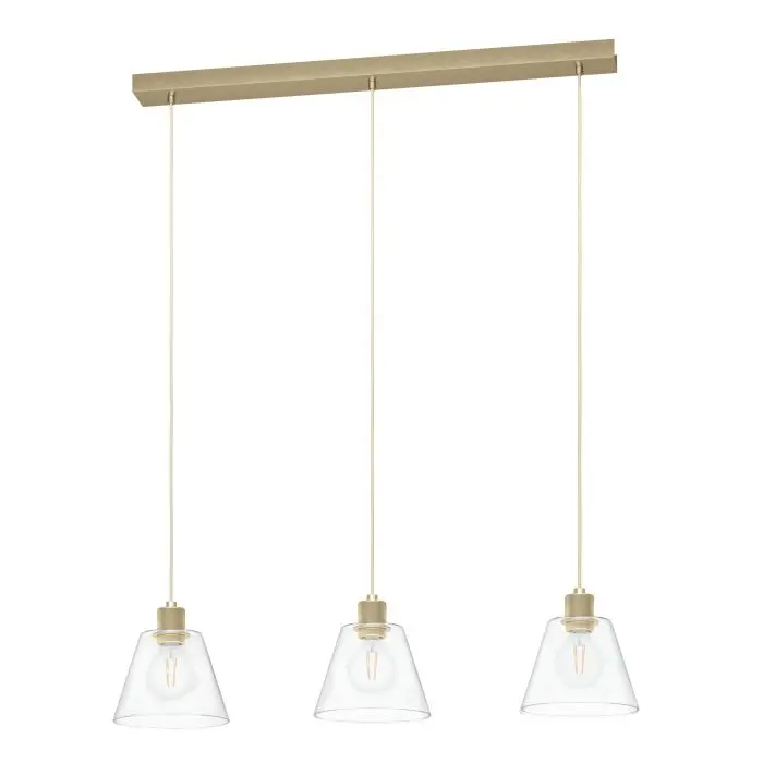 Lampadaire triple or doux Copley - Eglo