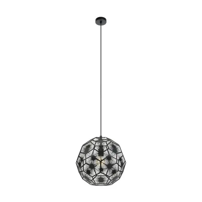 Suspension E27 Ø410 noir Skoura 1 - Eglo