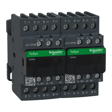 [SC_LC2DT32P7] Contacteur inverseur TeSys D 4P 32A - Schneider