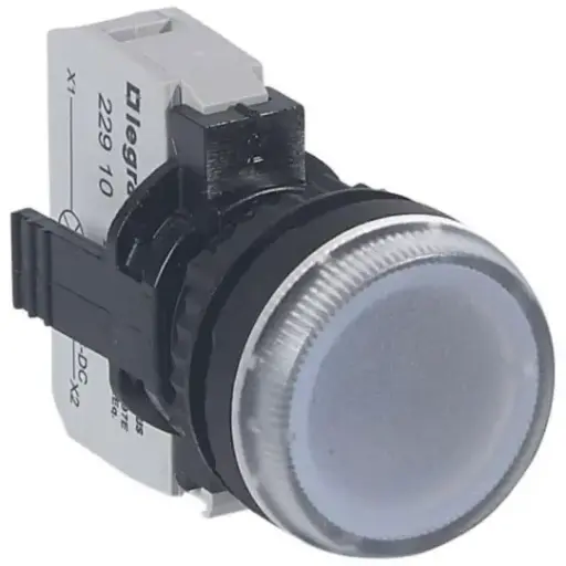[LEG023770] Voyant de signalisation blanc 24V - Legrand