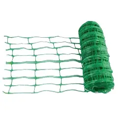 [GRILL_AVERT_VERT] Green warning mesh