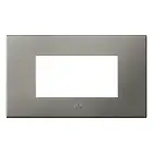 [LEG575037] Plaque 4 modules, magnésium, gamme Arteor - Legrand